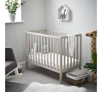 Obaby Bantam Space Saver Cot - Warm Grey