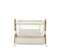 Obaby Cloud Bedside Crib - Oatmeal