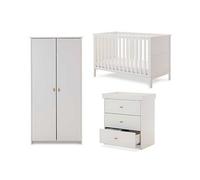 Obaby Evie 3 Piece Room Set White