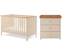 Obaby Evie Nursery 2 Piece Furniture Set - Beige