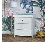 Obaby Evie Nursery 2 Piece Furniture Set - White