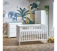 Obaby Evie 3 Piece Room Set White