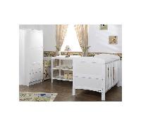 Obaby Grace 3 Piece Room Set - White