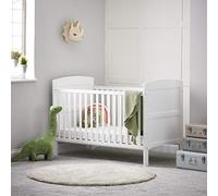 Obaby Grace Cot Bed - White, White