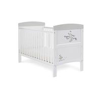 Obaby Guess How Much I Love You Cot Bed - Scribbles, White