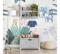 Obaby Kids Stamford Sleigh Toy Box - Warm Grey