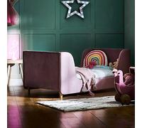 Obaby Gatsby Velvet Single Bed - Pink