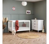Obaby Maya 2 Piece Room Set - Nordic White