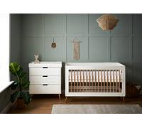 Obaby Maya 2 Pieces Cot Bed Nursery Set - White