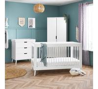 Obaby Maya 3 Piece Room Set - White with Acrylic