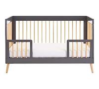 Obaby Maya Cot Bed - Slate with Natural