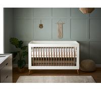 Obaby Maya Cot Bed - White with Natural