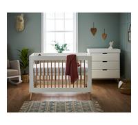 OBaby Maya Mini 2 piece room set, White