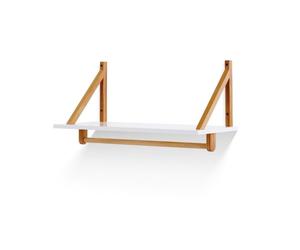 Obaby Maya Shelf - White with Natural, 25OB2716