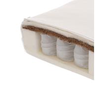 Obaby Moisture Management Dual Core Mattress - 140 X 70cm