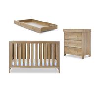Obaby Nika 2 Piece Room Set & Under Drawer - Oak