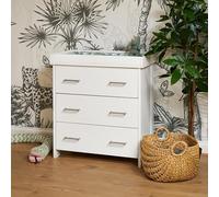 Obaby Nika Changing Unit White Wash, White