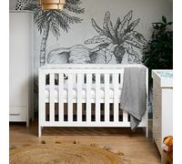 Obaby Nika Cot Bed - White Wash