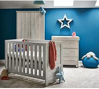 Obaby Nika Mini 3 Piece Room Set - Grey Wash