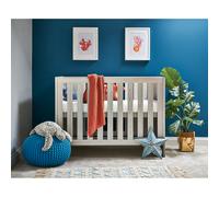 Obaby Nika Mini Cot Bed- Grey Wash