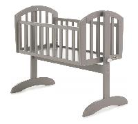 Obaby Sophie Swinging Crib - Taupe Grey