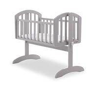 Obaby Sophie Swinging Crib And Mattress Warm Grey, Grey