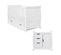 Obaby Stamford Classic 2 Piece Room Set - White