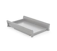 Obaby Stamford Cot Top Changer - Warm Grey