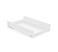 Obaby Stamford Sleigh Cot Top Changer - White, White