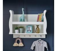 Obaby Stamford Sleigh Shelf - White, White
