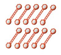 Obahdirry 10 PCS Lock Child Bendable Drawer Lock Baby Cabinet Door Lock Home Anti-Pinch Hand Refrigerator Lock - Red