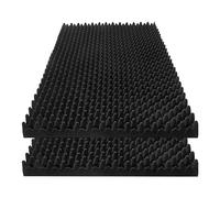 Obahdirry 2 Piece High Density Sound Absorbing Panels 48 x 24 x 2 for Home, , Recording Room, Studio