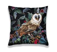 Obal William Morris inspired Cushion Covers Original Design Velvet Pillow Case Square Decorative Throw Pillow Cover cm 45cm X 45cm