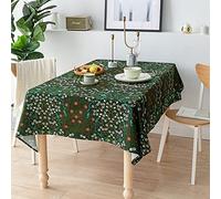 Obal William Morris Tablecloth Original Design Tablecloth Water Resistant Rectangular Table cloth Kitchen Dinning Decoration Table Cover Washable, 260cm x 152cm (Blackthorn)