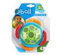 Bright Starts Oball Grasp & Teethe Easy-Grasp Teether, Ages 3 months+