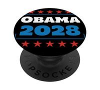 OBAMA 2028 3rd Term Presidential Election 2028 Vote Blue PopSockets Adhesive PopGrip