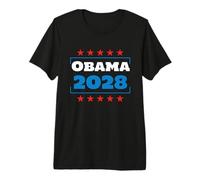 Obama 2028 3rd Term Presidential Election Vote Blue Premium T-Shirt