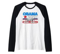 Obama 2028 I'm Not Picky Barack or Michelle Raglan Baseball Tee