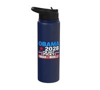 Obama 2028 I'm Not Picky Barack or Michelle Stainless Steel Insulated Water Bottle