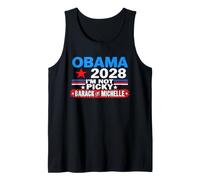 Obama 2028 I'm Not Picky Barack or Michelle Tank Top