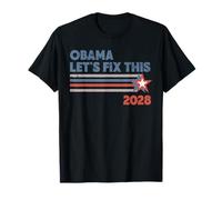 Obama 2028 Lets Fix This for President Third Term T-Shirt