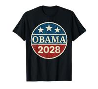 Obama for President 2028 Election Year Vote Design Vintage T-Shirt