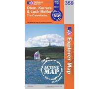 Oban, Kerrera and Loch Melfort (OS Explorer Map Active): Sheet 359