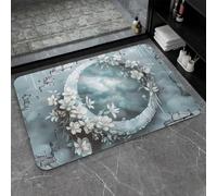 OBASDFD Diatomaceous Earth Bath Mat Non-Slip Super Absorbent Fast Drying Eco-Friendly Easy To Clean For Bathroom Kitchen Door(#22,16x24In(40 * 60cm))