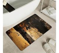 OBASDFD Diatomaceous Earth Bath Mat - Super Absorbent Non-Slip Bathroom Rug, Fast Drying Eco-Friendly Door For Kitchen & Shower(#5,17x27.5Inch (43 * 70cm))