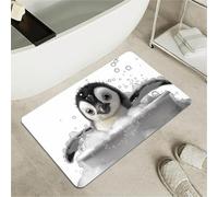 OBASDFD Highland Cattle Diatomaceous Earth Bath Mat, Non-Slip Absorbent Fast Drying Rug For Bathroom & Kitchen(#27,16x24Inch (40 * 60cm))