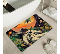 OBASDFD Highland Cattle Diatomaceous Earth Bath Mat, Non-Slip Absorbent Fast Drying Rug For Bathroom & Kitchen(#37,20x31Inch (50 * 80cm))