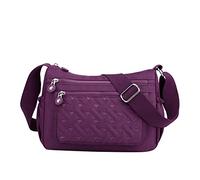 OBASDFD Mini Crossbody Bag, Handbags Purses With Adjustable Strap For Women, Ladies Shoulder Totes With Pocket(Purple)