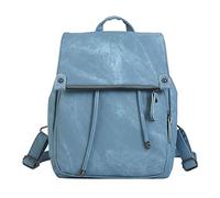 OBASDFD Mini Fashion Backpack Small Nylon Ladies Pu Leather Big Capacity Shopping Handbag For Women