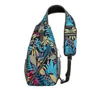 OBASDFD New Simple Men's Splash Proof Chest Bag - Sports Leisure, Fashion & Student Messenger Shoulder Design(Multicolour)